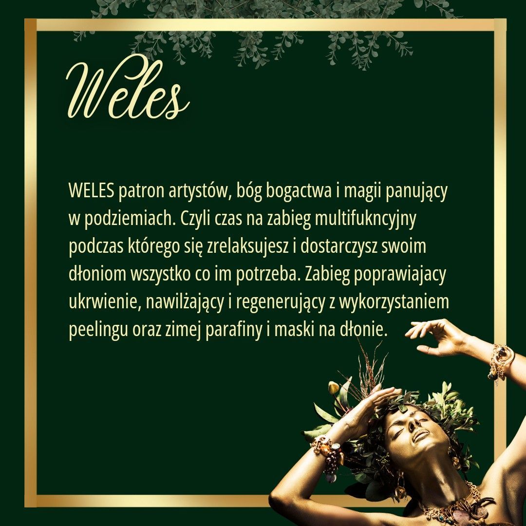 Portfolio usługi Weles - Multifunkcyjny Zabieg Pielęgnacyjny