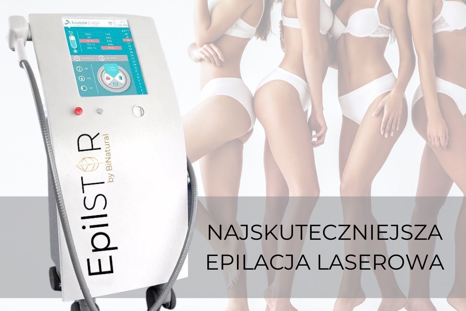 Portfolio usługi EPILSTAR depilacja laserowa