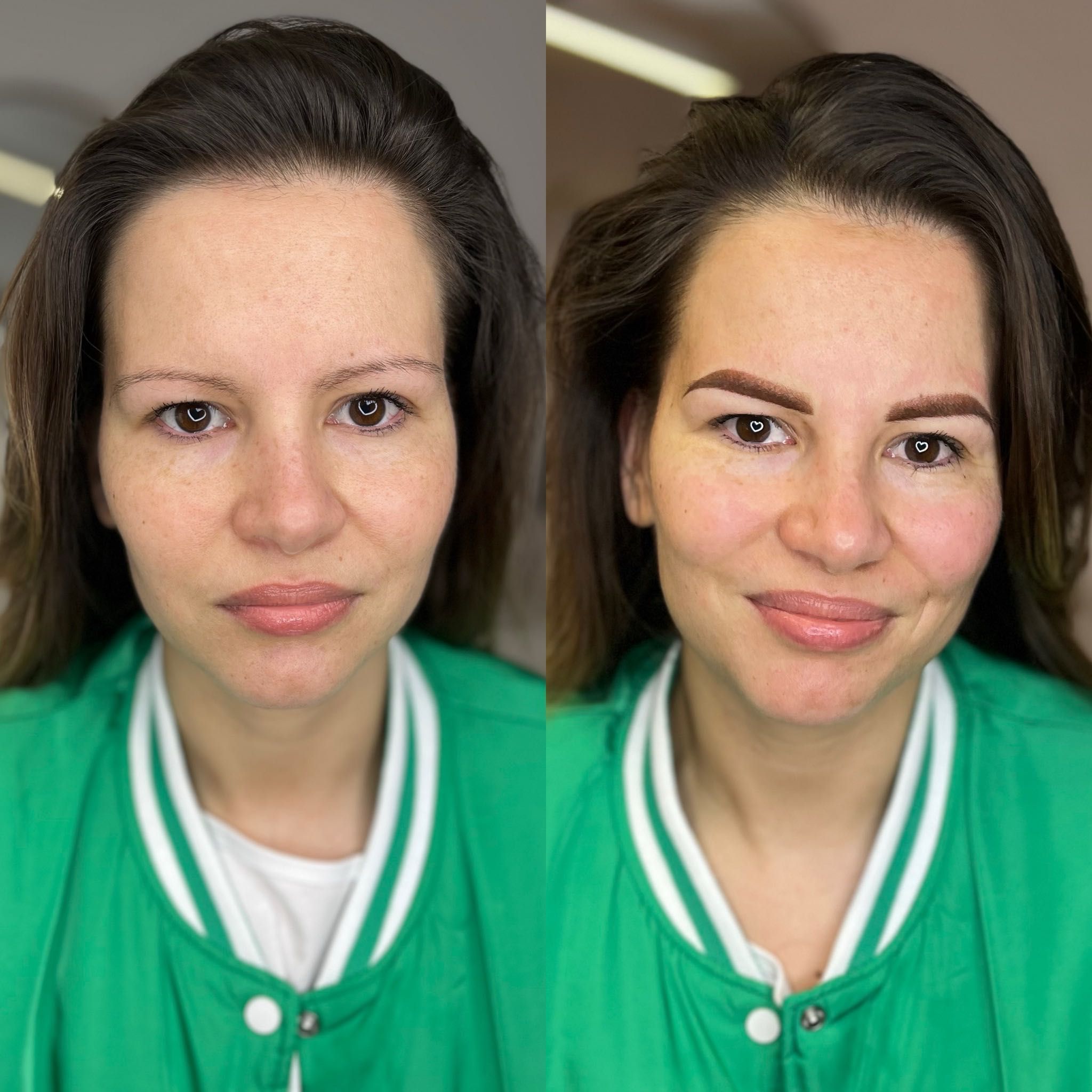 Portfolio usługi makijaż permanentny brwi🌟
