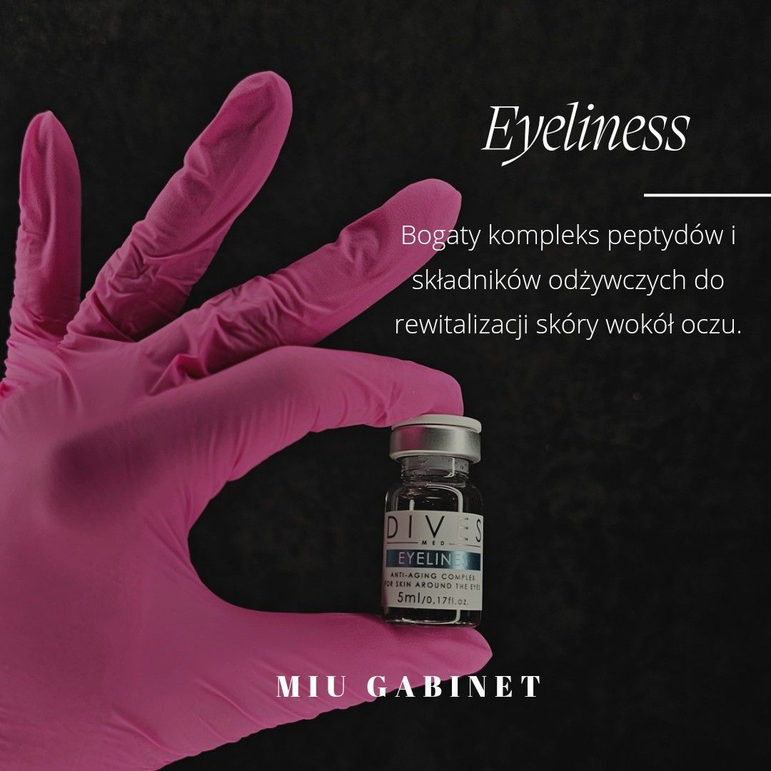 Portfolio usługi Mezoterapia oczy EYELINESS DIVES