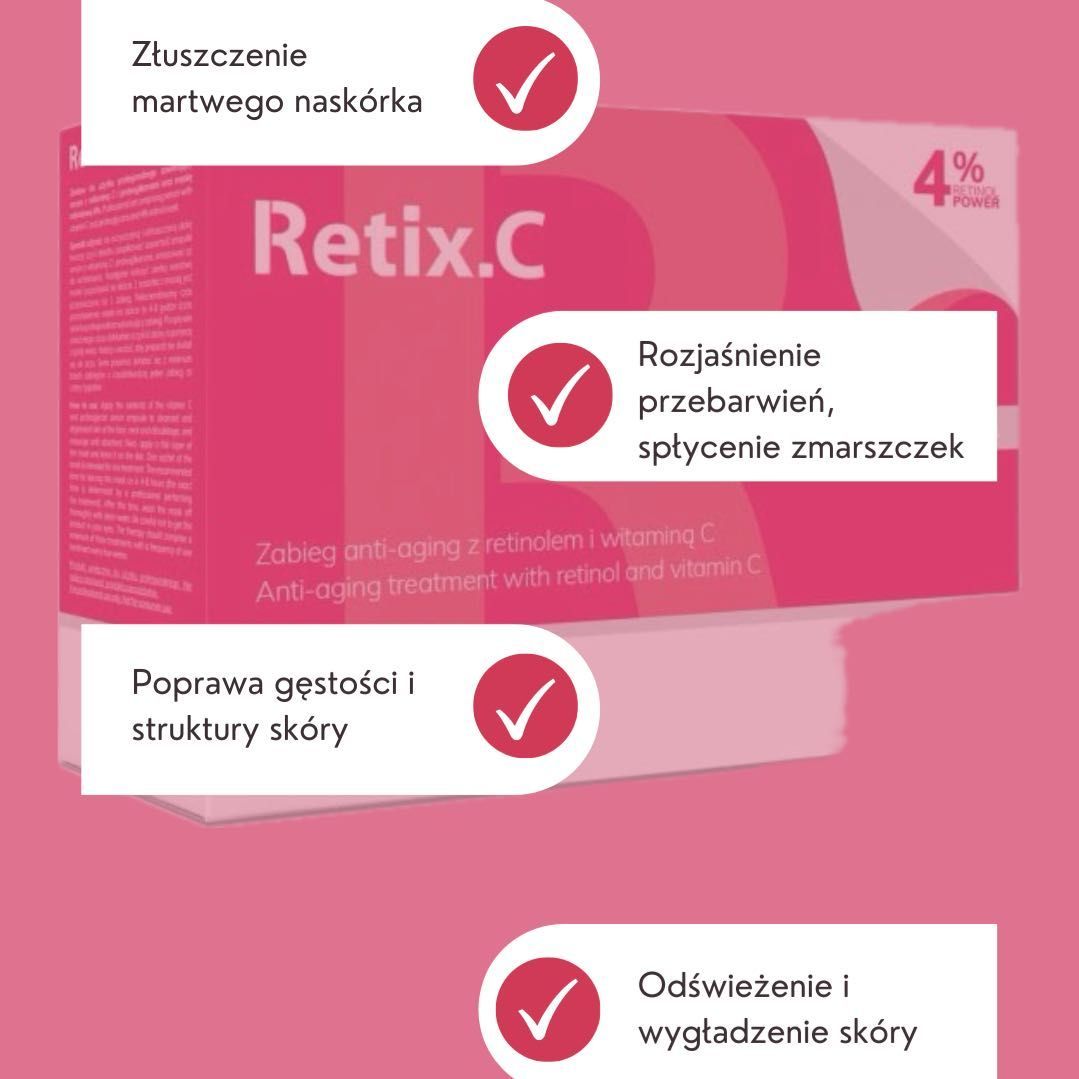Portfolio usługi Retinol 4% - Retix C