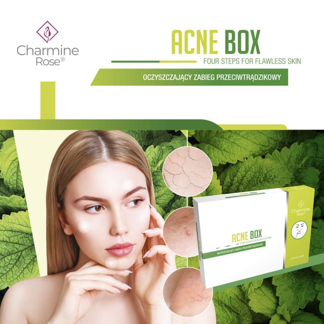 Portfolio usługi Zabieg Acne Box Oczyszczający