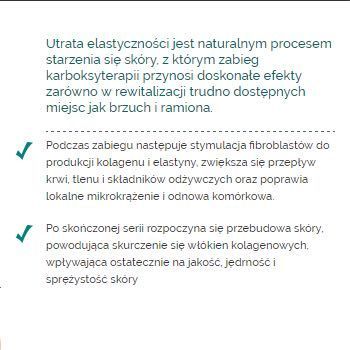 Portfolio usługi Karboksyterapia na okolice pośladków