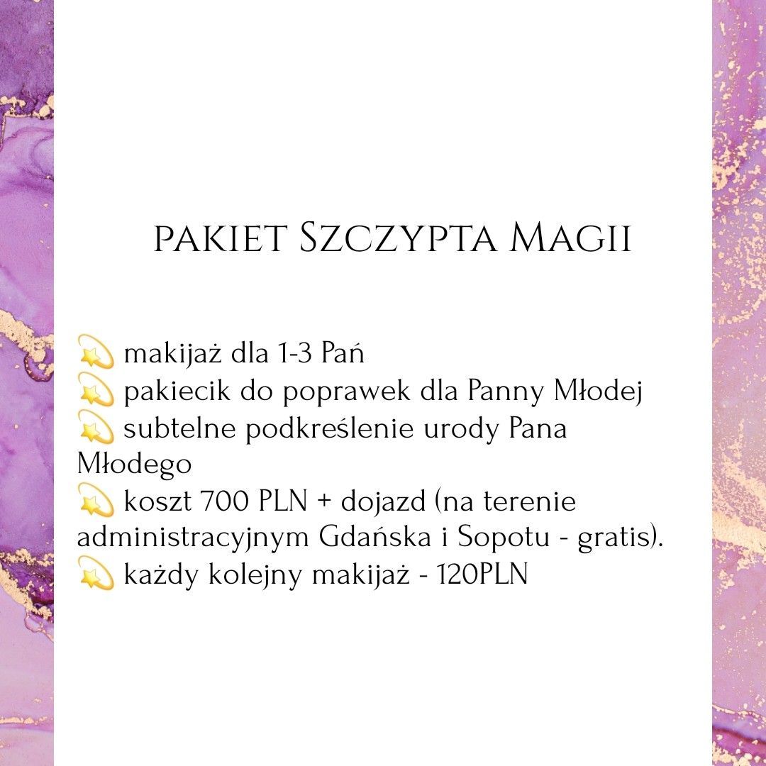 Portfolio usługi Makijaż z dojazdem - Szczypta Magii