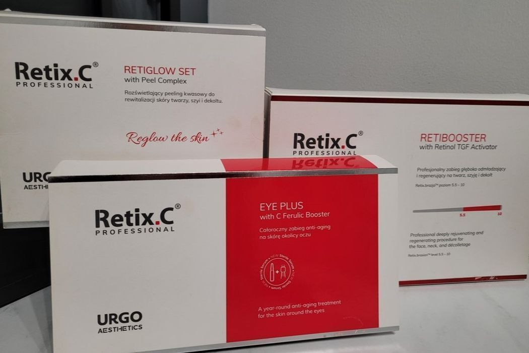 Portfolio usługi Terapia retinolem-Retix.C Eye na okol.oczu z maską