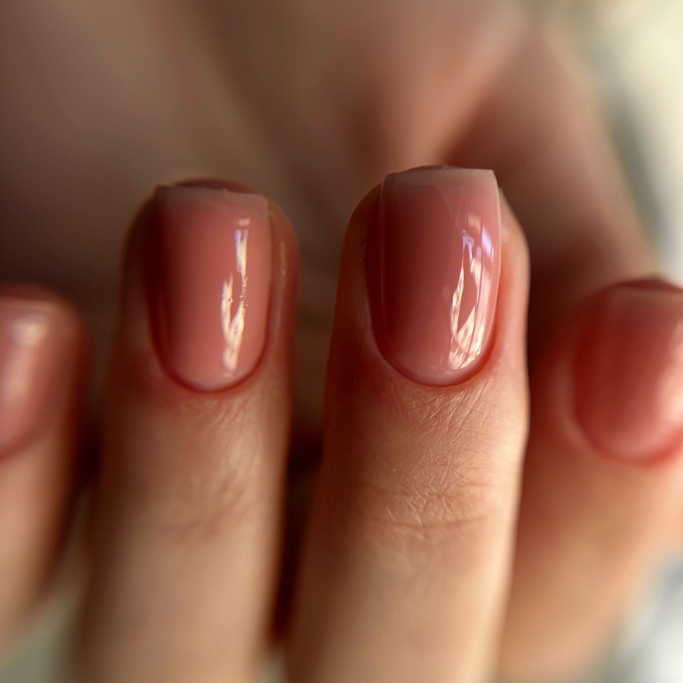 Portfolio usługi Manicure hybrydowy (Basic nail coverage)