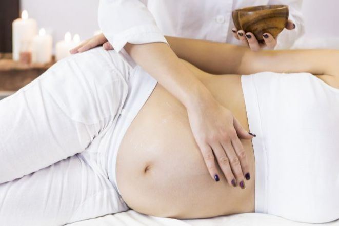 Portfolio usługi Masaż całego ciała dla kobiet w ciąży