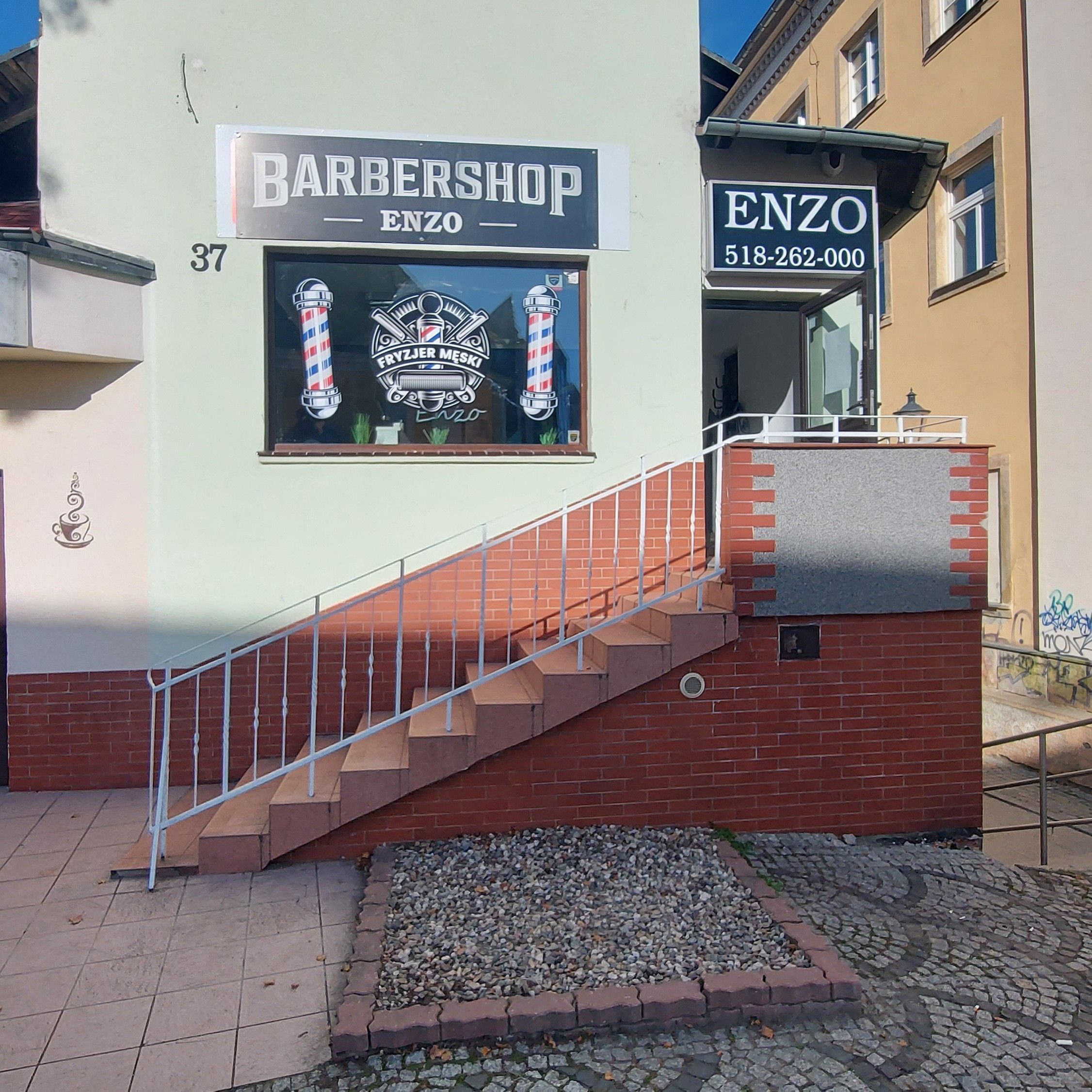 Barbershop ENZO (zmiana lokalizacji), ulica 1 Maja 37, 1, 58-500, Jelenia Góra