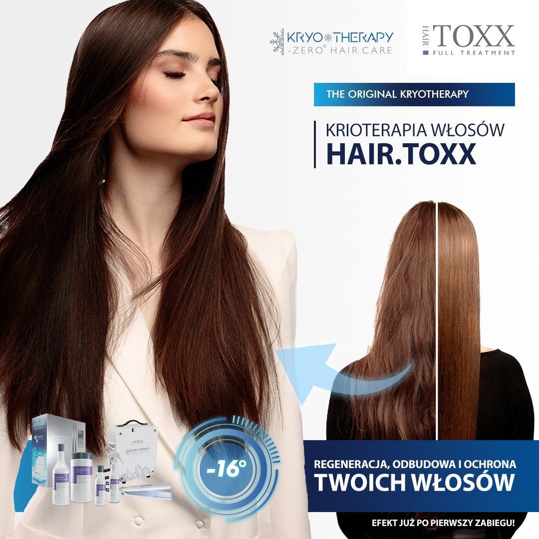 Portfolio usługi Krioterapia Włosów HairTOXX