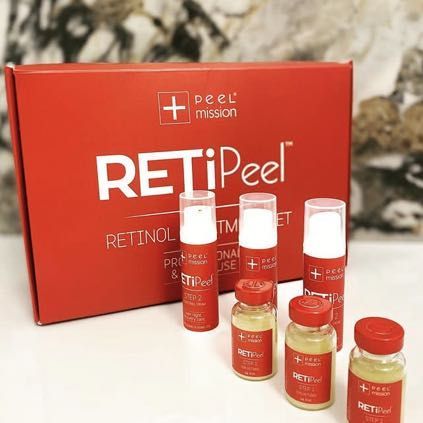 Portfolio usługi Retipeel Retinol 10% PeelMission ODMŁODZENIE