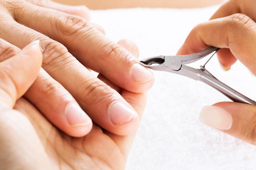 Portfolio usługi Manicure męski