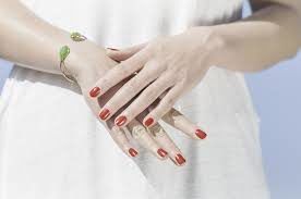 Portfolio usługi Manicure hybrydowy - jeden kolor