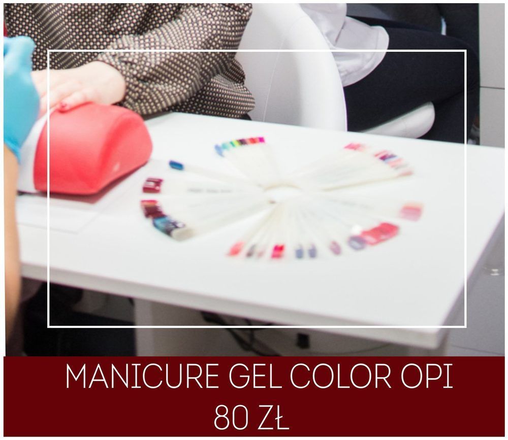 Portfolio usługi MANICURE GEL COLOUR - Manicure hybrydowy