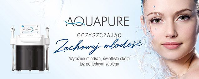 Portfolio usługi AQUAPURE - TWARZ- 4etapy (hydropeeling + elektr...