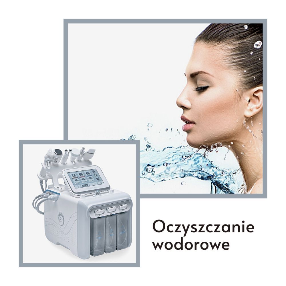 Portfolio usługi Oczyszczanie wodorwe - Exclusive - Twarz-Szyja-...