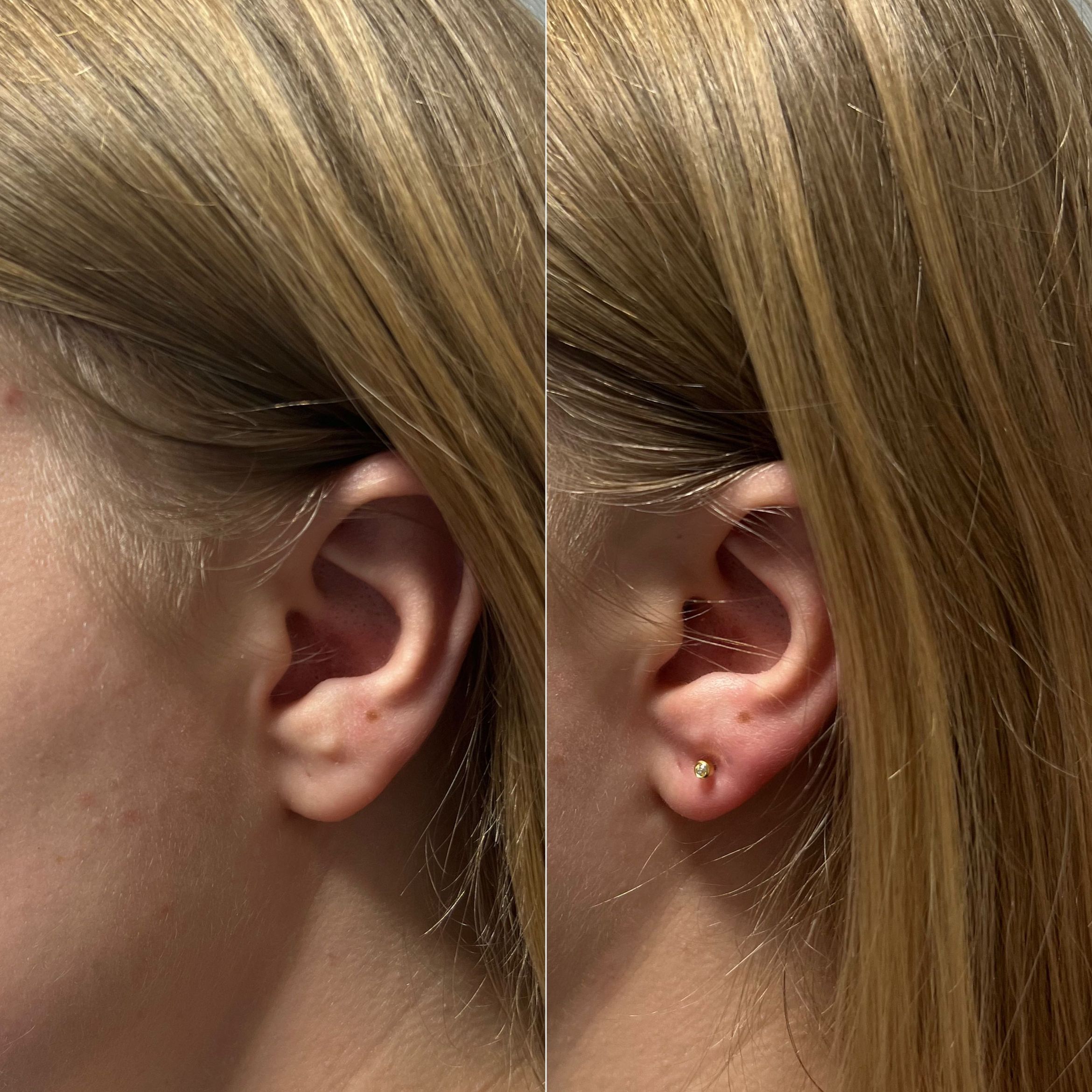 Portfolio usługi Przekłuwanie uszu STUDEX - 1 ucho