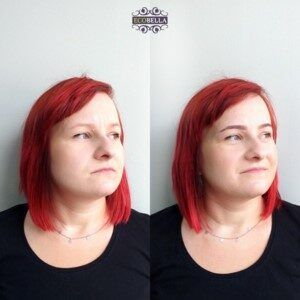 Portfolio usługi Henna Brow stylizacja brwi (geometria, kolor)