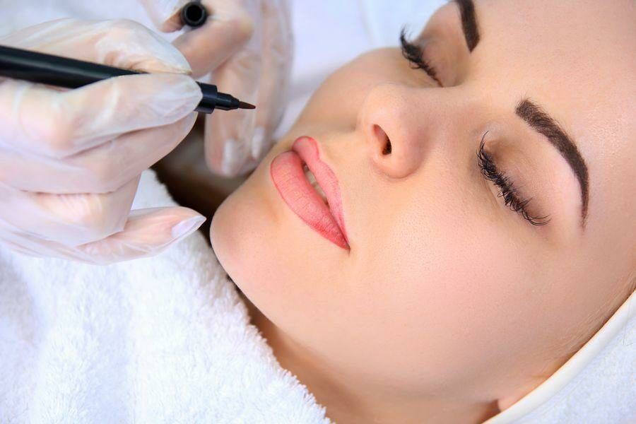 Portfolio usługi Makijaż permanentny brwi Microblading