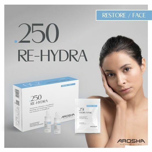Portfolio usługi 250 RE-HYDRA | Arosha | Zabieg dla skóry odwodn...