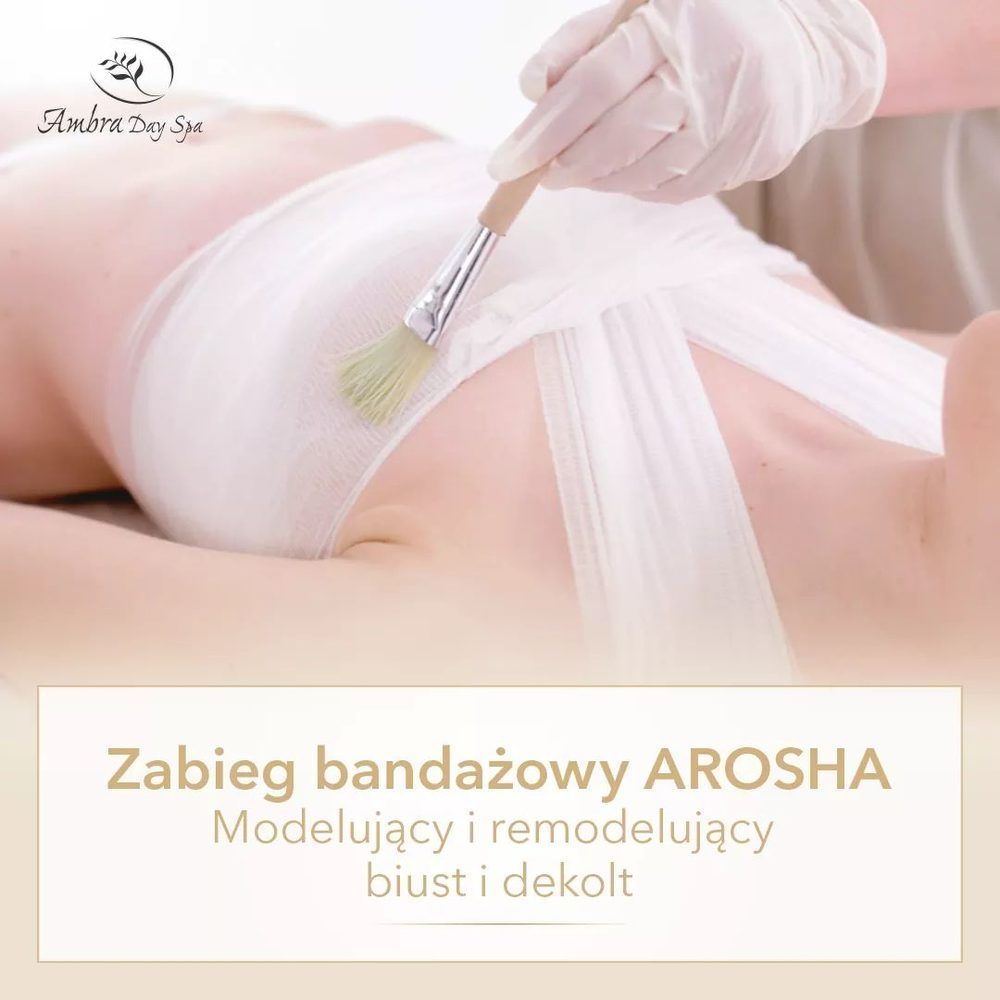 Portfolio usługi Arosha - bandaż Lifting up na biust