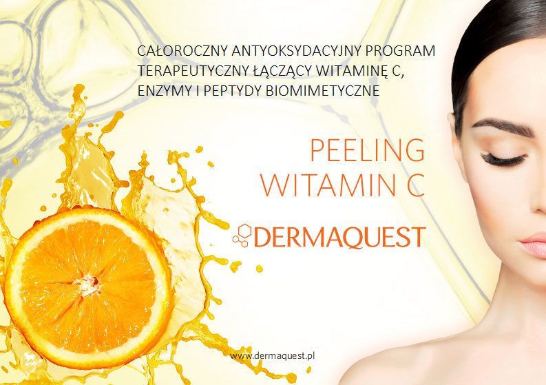Portfolio usługi Dermaquest Peeling Vitamin C - twarz