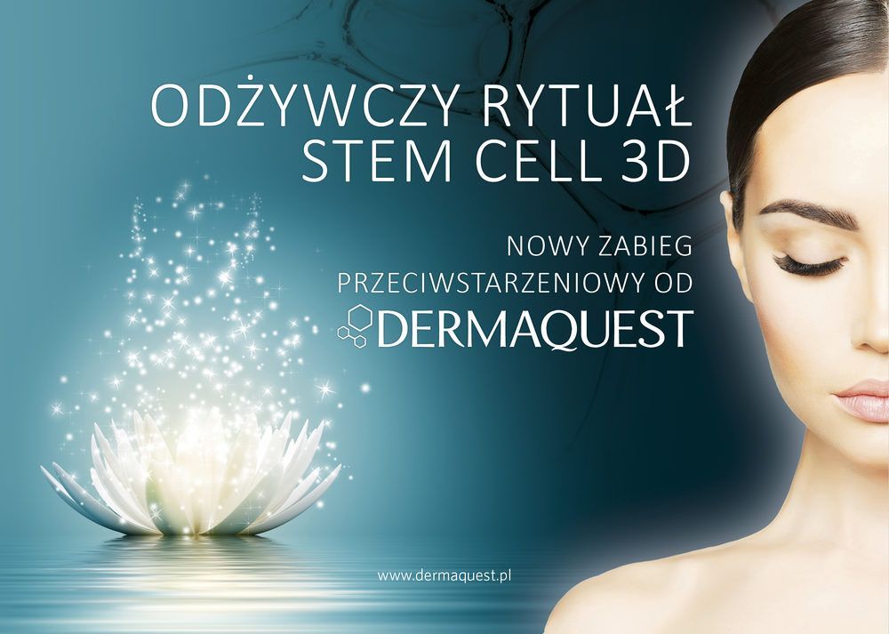 Portfolio usługi Dermaquest  Odżywczy rytuał stem cell 3D + masa...