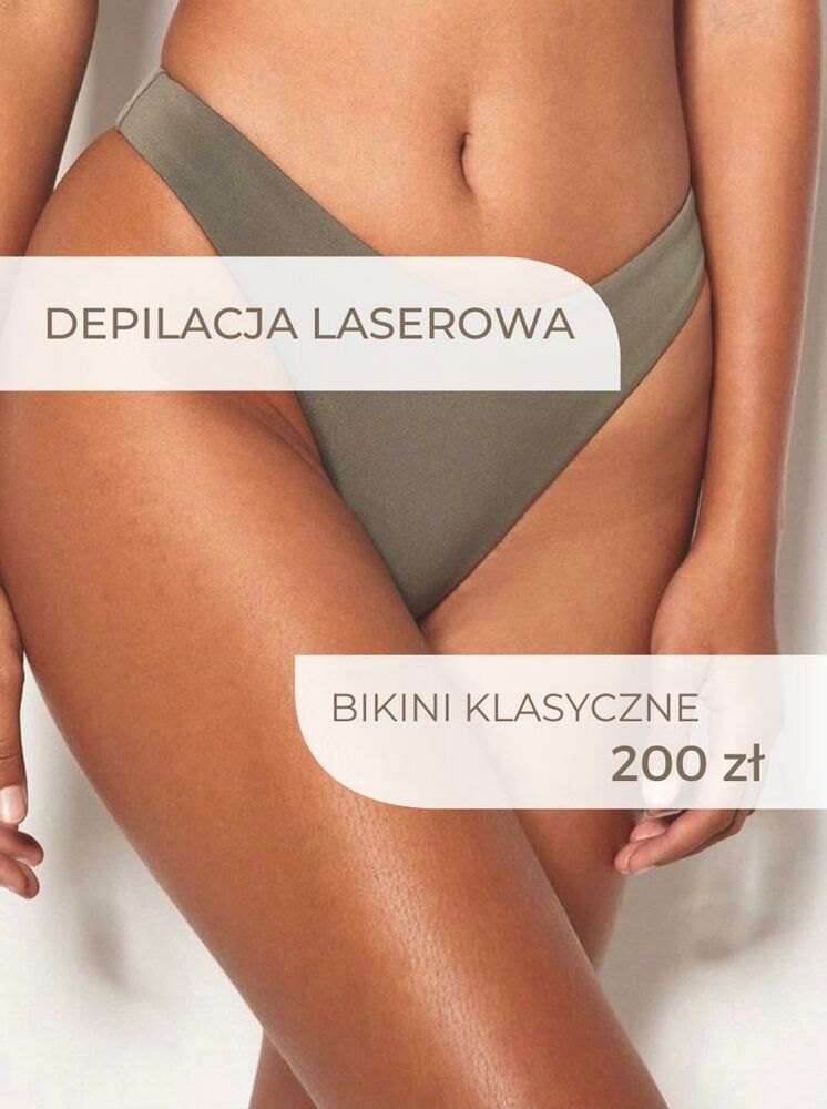 Portfolio usługi Depilacja laserowa bikini