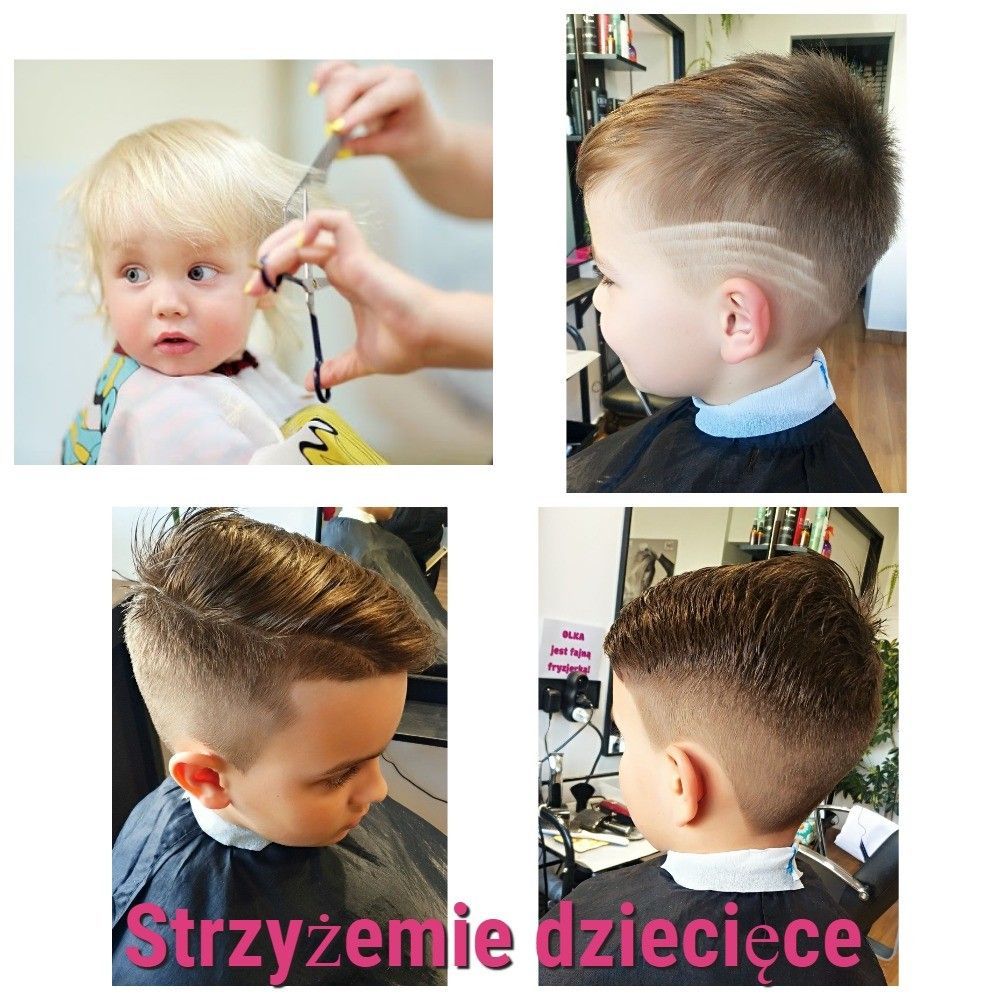 Portfolio usługi 👫👧👦 Strzyżenie dziecięce/Haircut Children's