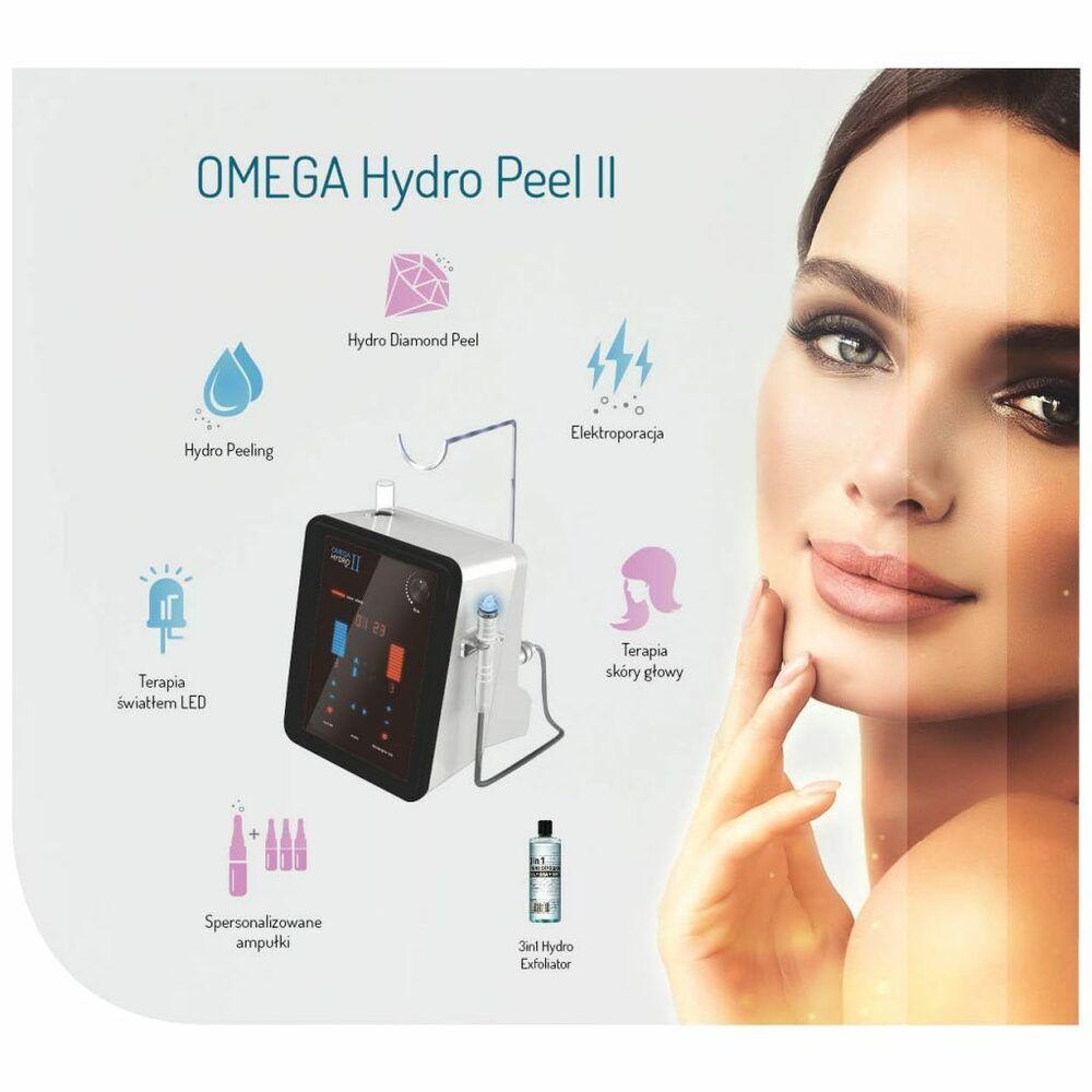 Portfolio usługi Omega Hydro Peel II Twarz