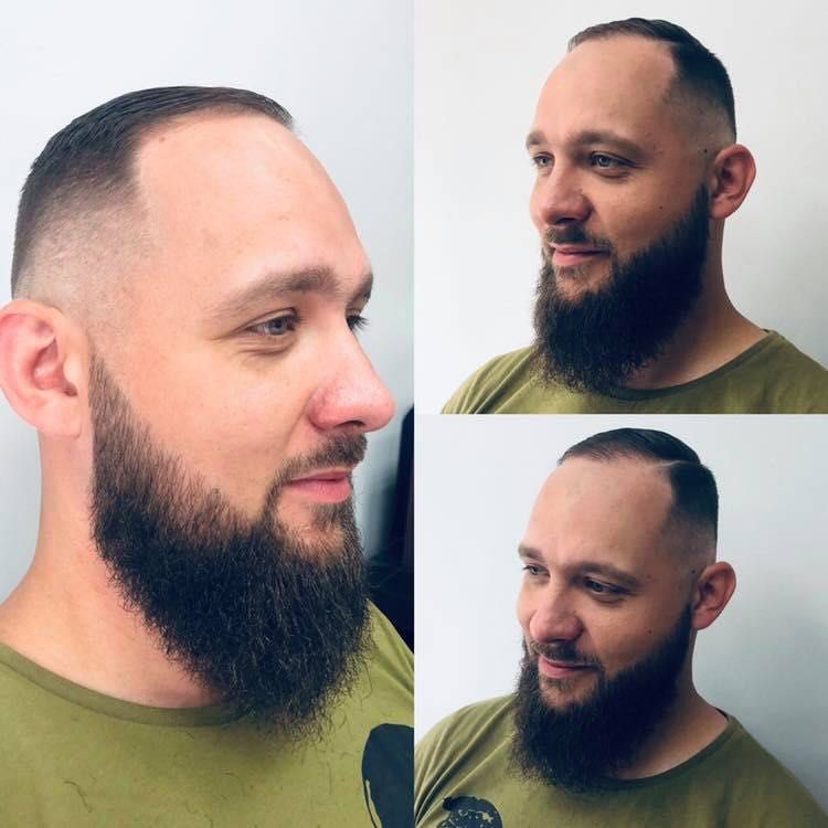Portfolio usługi Combo (włosy + broda)