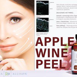 Portfolio usługi Peeling medyczny Apple wine peel Rhonda Allison