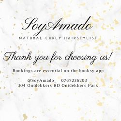 Soy Amado Natural Curly Hairstylist, 304 Ontdekkers Rd, 1709, Roodepoort