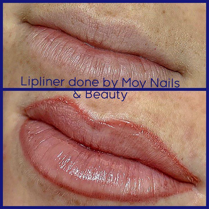 Permanent makeup - Lip liner portfolio