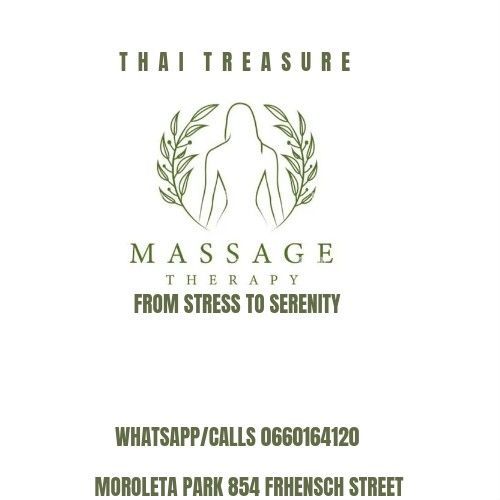 Thai Treasure Massage, 854 Frhensch St, Moreleta, 0181, Tshwane