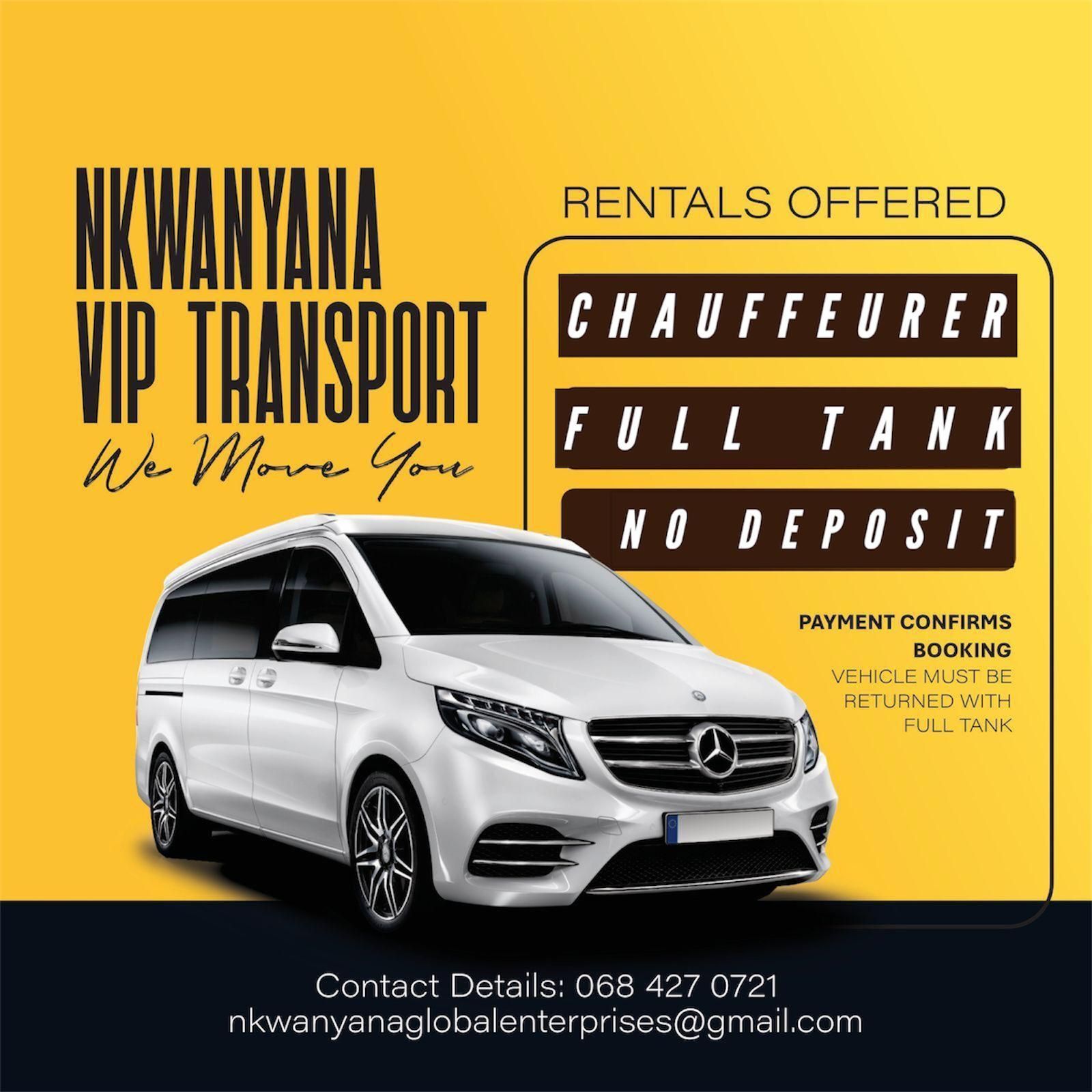 Nkwanyana VIP Transport, 253 thaba eco village, 2197, Alberton