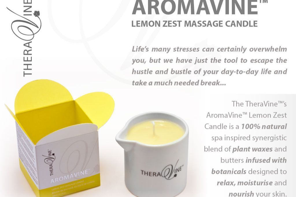 Full body Lemon Zest Candle Massage portfolio